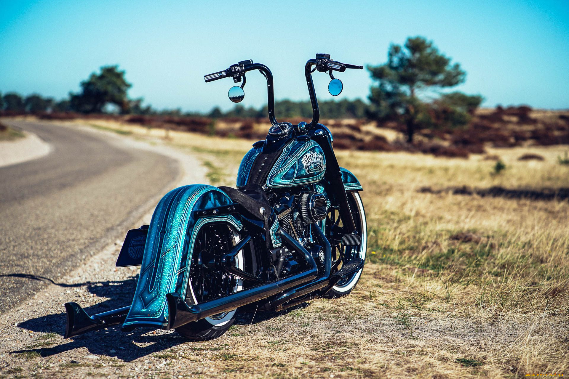 , , harley-davidson, , , thunderbike, customs